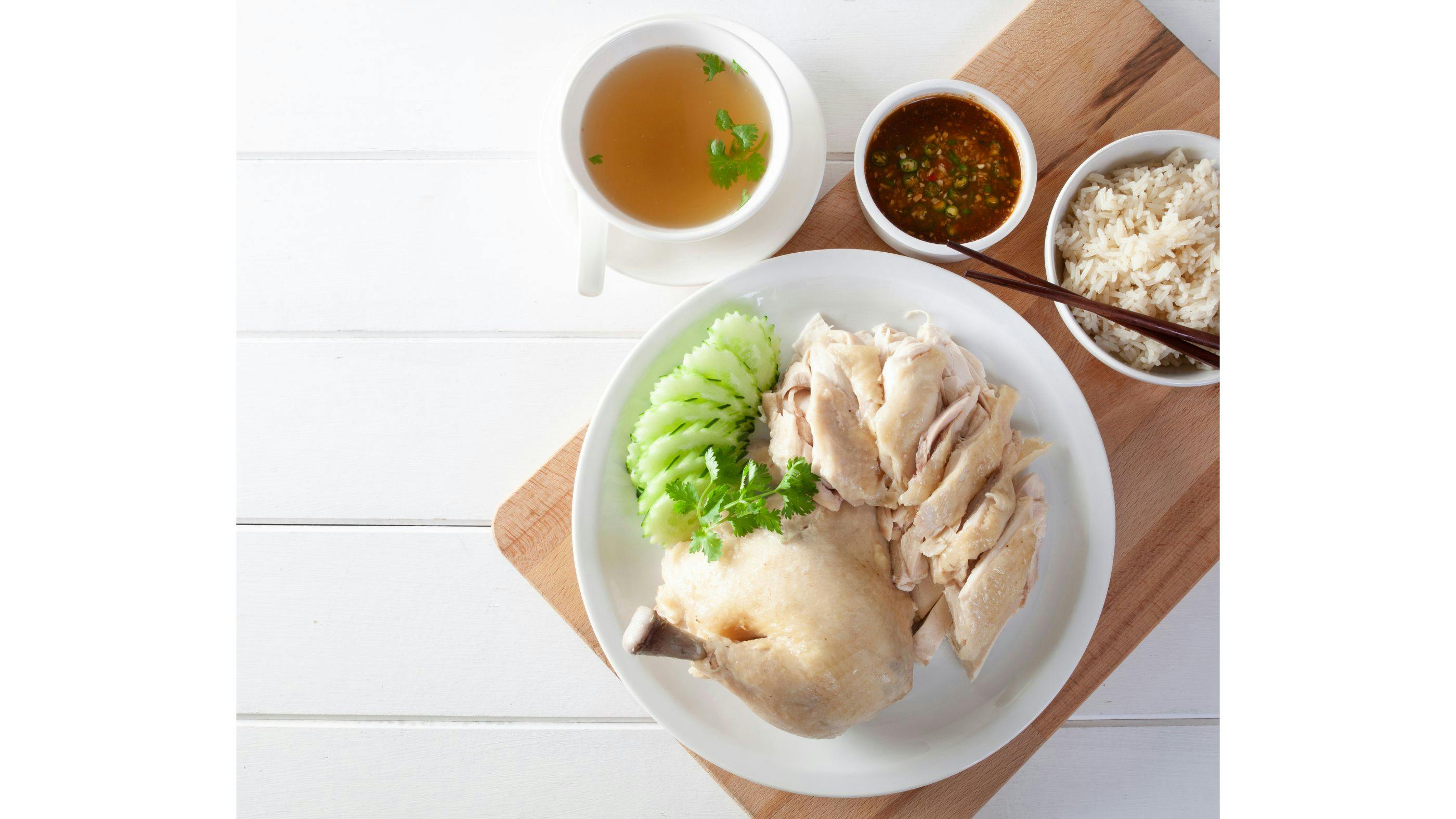 Hainanese Chicken Rice